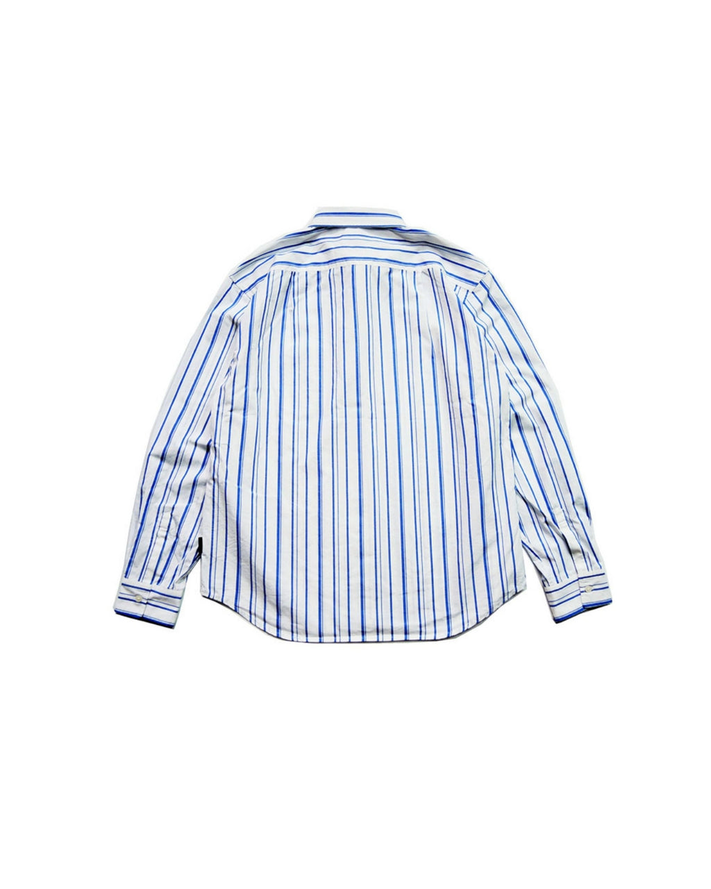 cityboy 寬版線條藍襯衫