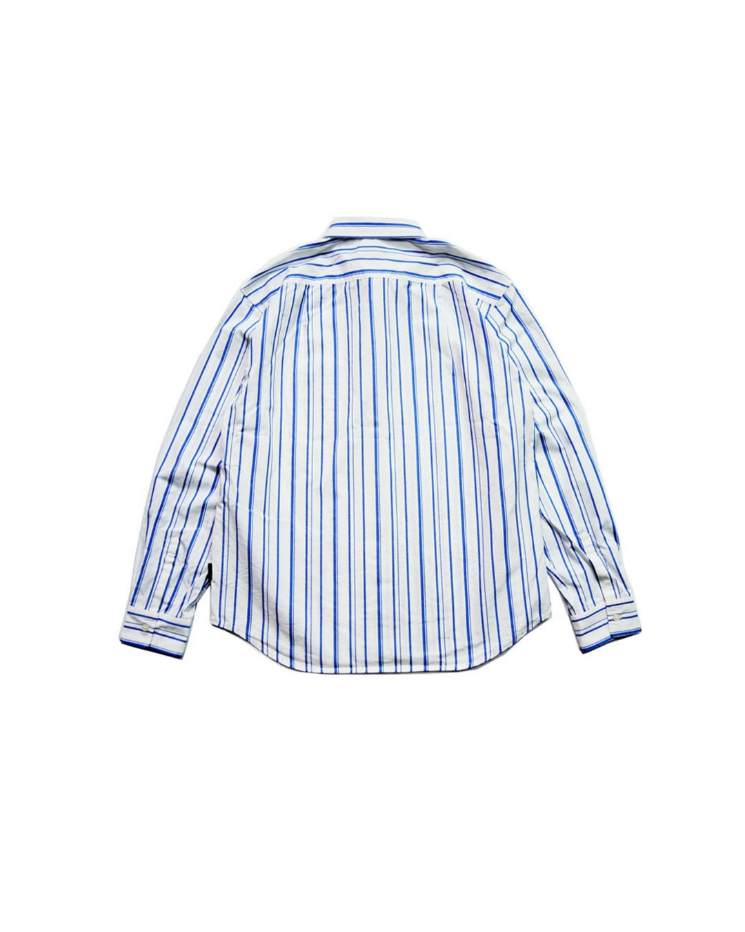 cityboy 寬版線條藍襯衫