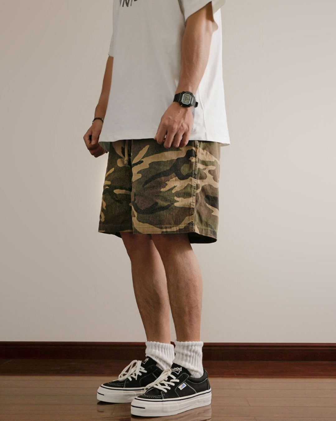 工裝迷彩短褲
