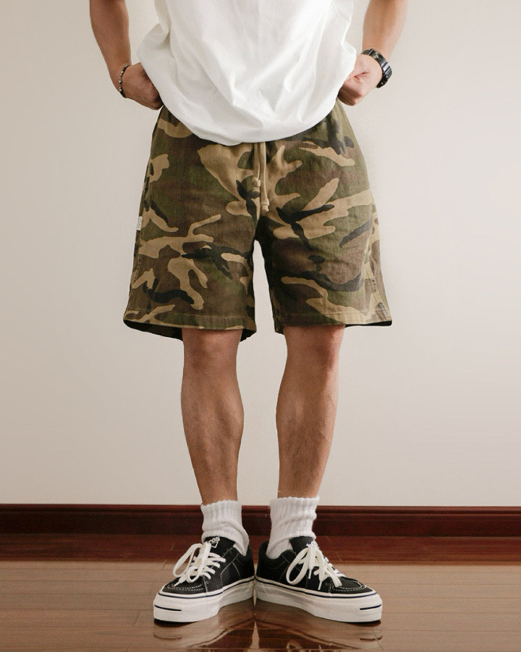 工裝迷彩短褲