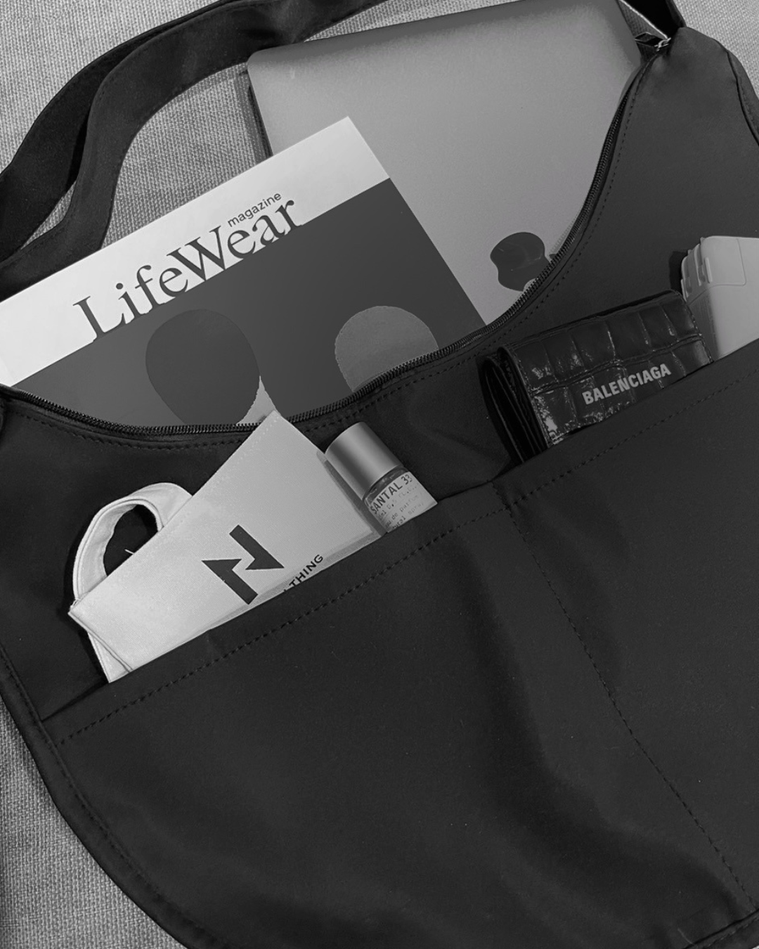 美式機車單肩包