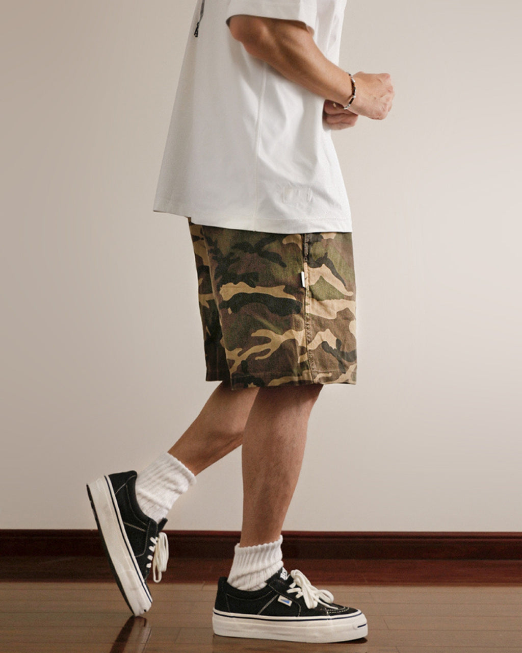 工裝迷彩短褲