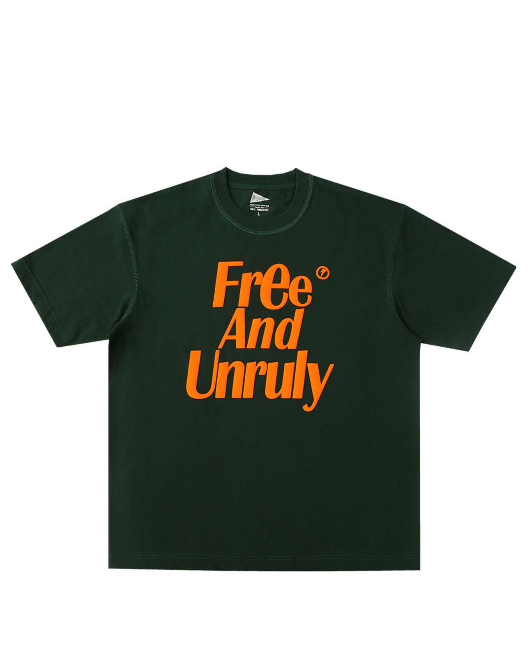 Free And Unruly 印花T