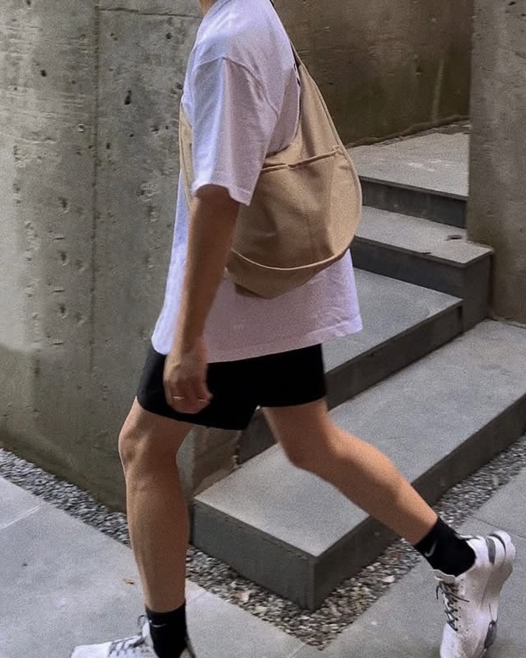 美式機車單肩包