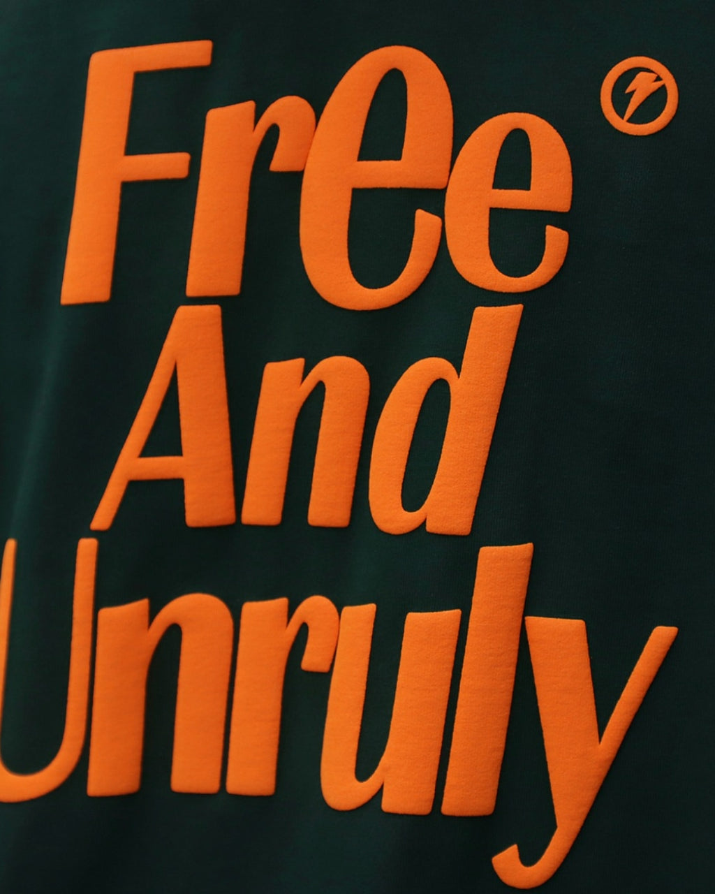 Free And Unruly 印花T