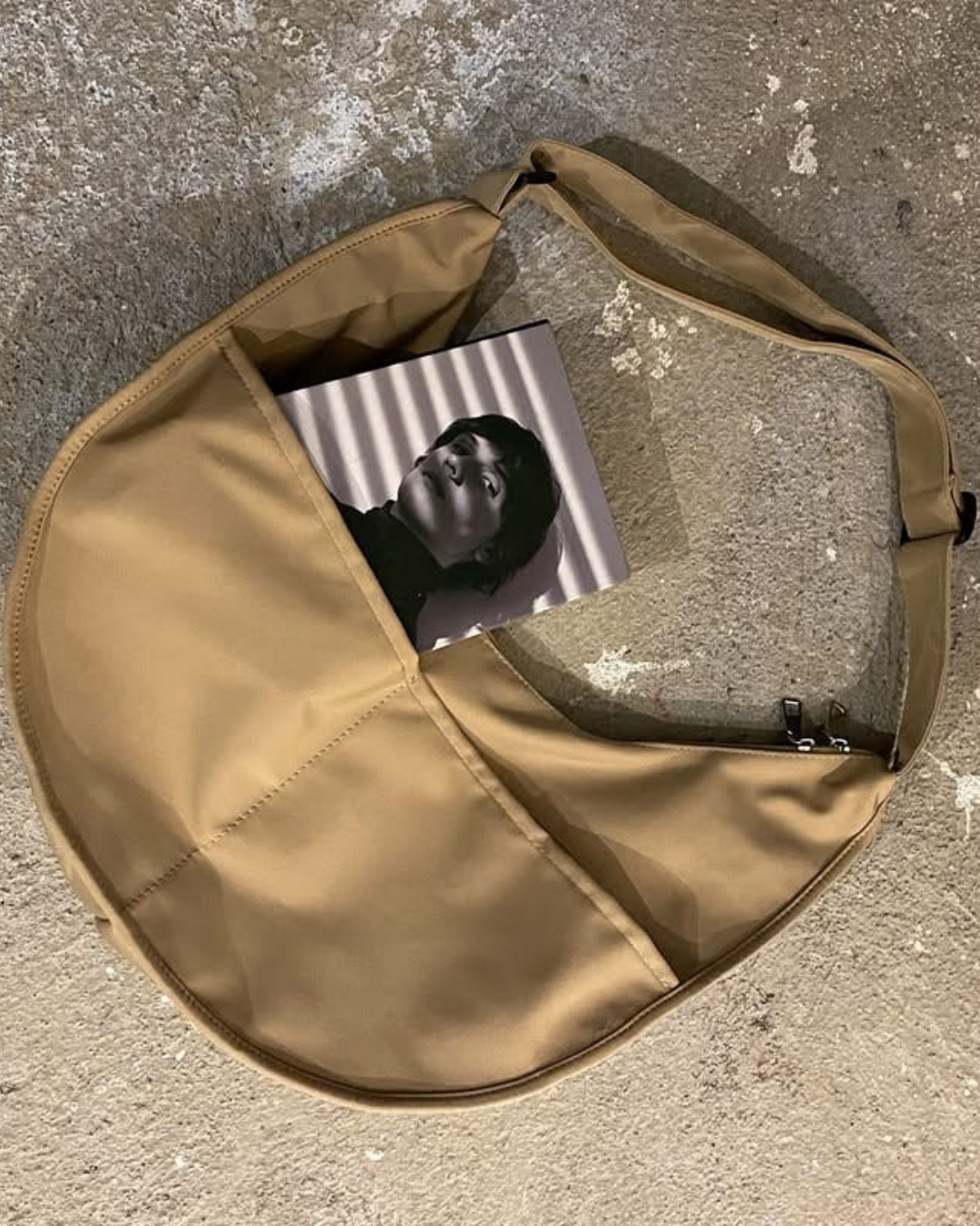 美式機車單肩包