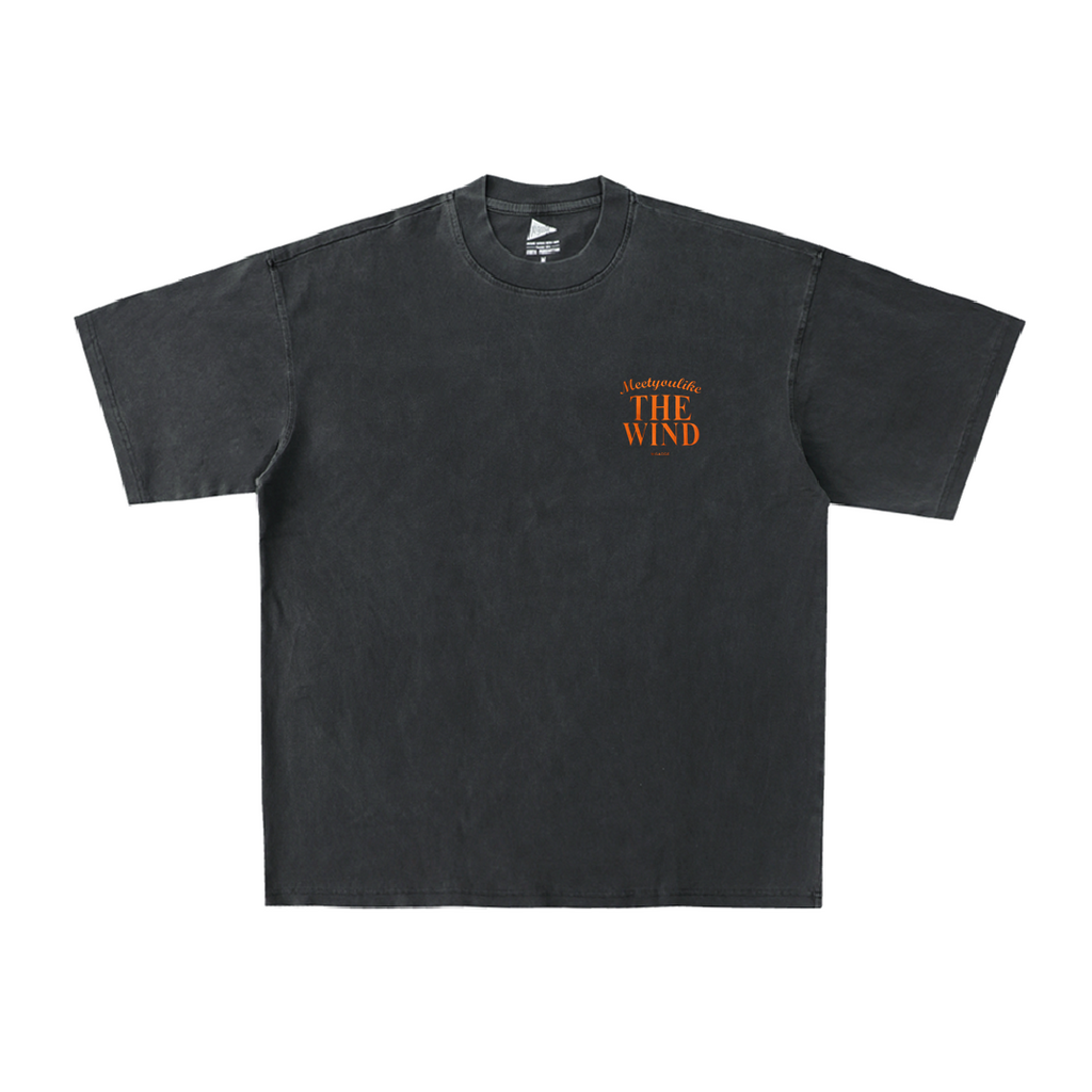 THE WIND 印花T
